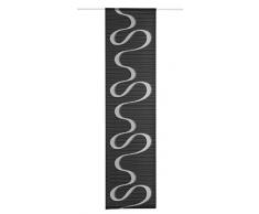 Deko Trends Daiquiri 6236777 98 Schiebevorhang, Stoff, 245,0 x 60,0 x 245,0 cm, anthrazit