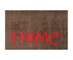 Golze 1500040010060 LS-Mats, Design Home Love Premium Fussmatte, Mikrofaser, Mehrfarbig, 50 x 75 x 1, cm