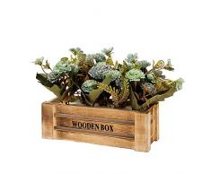 Daonanba Künstliche Pflanzen, Seidenblumen, Tischdekoration, Heim- und Bürodekoration 17#