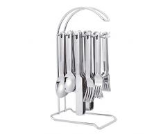 Ausklappbarer Housewares20-Piece Hängeleuchte Besteck Set Etui Sleeve Cover Mit Aufsteller