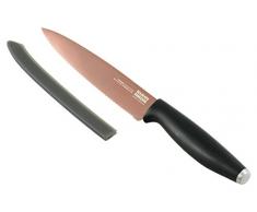 KUHN RIKON 23043 Colori Titanium gezackt rosengold Allzweckmesser, Edelstahl, Rosegold, 24 x 2.5 x 2 cm