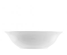 H&H Salatschüssel, Bone China, Elfenbein, 23 cm