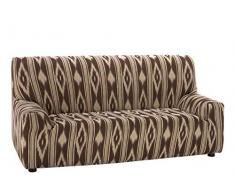 Martina Home Sofabezug Mallorqui, 3-teilig, Braun