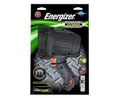 Energizer Taschenlampe Hard Case Rechargeable Hybrid Pro Spotlight (inkl. 6xAA Akkus, wetterfest IPX 4)