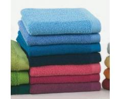 LASA PURE Walkfrottier Handtücher gut und günstig terra, Gästetuch 33x50 cm