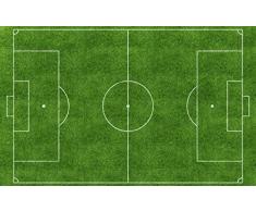 Indoor Outdoor Fussmatte Grün Fußballfeld Rutschfester Gummi Eingang Mats Teppiche für Badezimmer/Front Fußmatte Modern 18 x 30 fußball