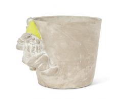 Abbott Collection 27-GNOME-461-LG Pflanzgefäß mit Zwerg, 15,2 cm, Mehrfarbig