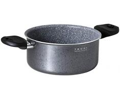 Aeternum Y0F3C20220 Trudi Revolution Stielkasserolle mit 2 Griffen 22 cm, induktionsgeeignet