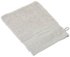 LASA Home Waschlappen, 16 x 21, Collection Royal crésent, Baumwolle, Platinum, 16 x 21 x 1 cm