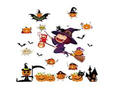 BeautyChen Halloween-Dekoration, Fensterdekoration H03
