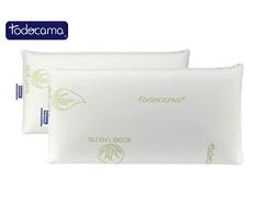 Todocama Todolit Kopfkissen Pack de 2 unidades - 70 cm grün