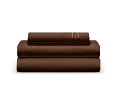 Das Bett Tabelle Club doppelt gebürstet Smart Stoff 1800 Betten – Falten, verblassen, schmutzabweisend – Hypoallergen, Cooling- 4-teiliges Bett-Set, Mikrofaser, Schokoladenbraun, Split King