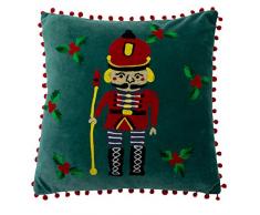 Riva Paoletti Nutcracker 40X40 C/CASE Teal, 40x40cm