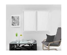 Soleil docre Noemie Scheibengardine, Voile, Polyester, Weiß, 60 x 120 cm