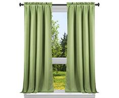 Duck River Verdunkelungsvorhang, Textil einfarbig, 37 x 84 cm, Salbei