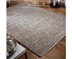 Oriental Weavers Teppich, 100% Wolle, grau, 80 x 150 cm