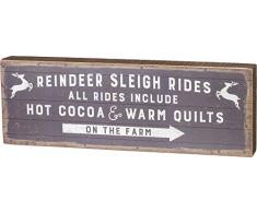 Primitives by Kathy Box Sign – Rentier Schlitten Rides