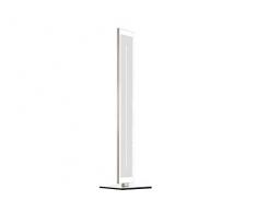 Evotec ZEN LED Stehleuchte nickel-weiß / 2700-6500K / 30W / 3360 Lumen/Lichtsteuerung per Fernbedienung, Aluminium, 30 W, Transparent, Small