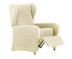 Eysa Aquiles elastisch Sofa überwurf relaxsessel Farbe 00-Ecru, Polyester-Baumwolle, 37 x 29 x 5 cm