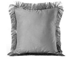 Eurofirany Kissenbezüge Kissenhüllen Couchkissenbezüge Sofakissenbezüge Dekorationskissen Doppelpack 2er Set Kopfkissenbezüge Dekokissen Sitzkissen, Senf, 45X45 cm, 2