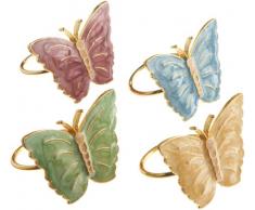 Lenox Serviettenring, Schmetterlingswiese, Blaue Blume