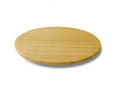 Noveltia Lazy Susan Drehteller aus Bambus, 53 cm