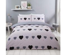 Rapport Wendebettwäsche, Miley, Polycotton, Mehrfarbig, King Size