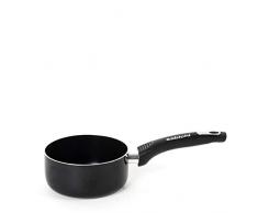 Sabichi Milchtopf, Aluminium, schwarz, 31,5 x 14 x 9,5 cm