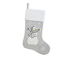 Comfy Hour Kuscheliges Stunde 50,8 cm Winter Weihnachten Snow Flake Schneemann Tragen Schal Weihnachtsstrumpf