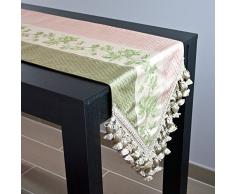 Sherry Kline Tischläufer, Efeu, Pfirsich 13 X 108 Mehrfarbig