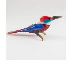 EE Glass Eisvogel klein Glasfigur mundgeblasen Kunst Sammlerfiguren