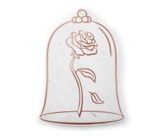 Picknic Time 498-00-506-031-12 Serviertablett Marmorstein 30 x 19 cm, Weiß