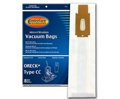 8 Oreck Typ CC XL Micro-Filtration Staubsaugerbeutel, passend für alle XL7, XL21, 2000s, 3000s, 4000s, 8000s, 9000s Serie Handstaubsauger