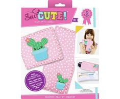 Colorbok 74310 Sew Cute Filztasche Kaktus, mehrfarbig