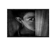 Eurographics Kindervorhang, Wanddekoration, Bild 24 x 36, Größe: 25,5 x 37,5 x 1 gerahmte Kunst, Verschiedene Designs