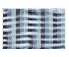 Spirella Badteppich Cone Blue 50x80 cm Vorleger, Polyester/Acryl, Blau, 80 x 50 cm