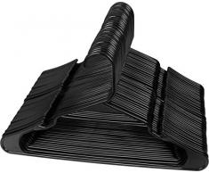 Utopia Kleiderbügel aus Kunststoff schwarz