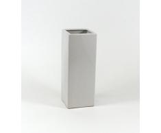 WGV Keramik Vase, weiß, 12,7 x 35,6 cm