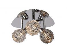 Lucide KYRA-LED - Deckenstrahler - LED - G9 - 3x2,5W 3000K - Chrom