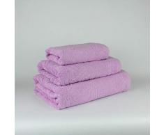 Natural History Gifts Saunatuch 3er Set 400 G Malve 30 x 50 cm + 50 x 100 cm + 100 x 150 cm