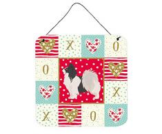 Carolines Treasures Papillon #2 Love Türaufhänger, Wanddekoration, Mehrfarbig