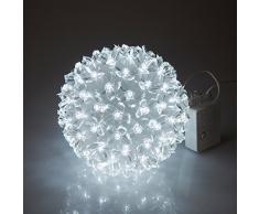 Homeford fns007060wht 100 LED Flower Ball Lichter, 12,7 cm weiß