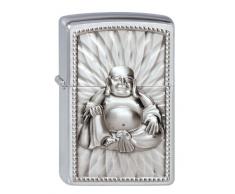 Zippo Herren 2002068 Buddha with 108 Pearls Feuerzeug, Silber, one Size