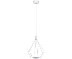 Eglo Stehleuchte, Silber/Schwarz