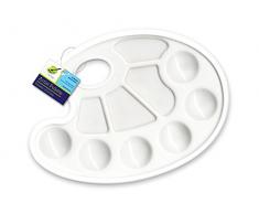 Color Factory Ovale, 22,9 x 17,8 cm, Kunststoff, 10 Brunnen 22,9 x 17,8 cm