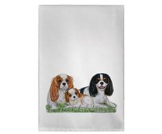 Betsy Drake GT076 King Charles Spaniels Gästetuch