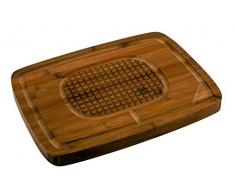 CS Kochsysteme 044626 Küchenhelfer, Bambus, braun, 38 x 28,3 x 6,4 cm
