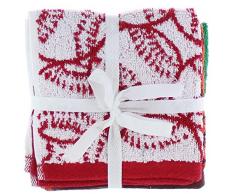 Platinum Home Nur für Kinder 6 Stück Sport Waschlappen – 100% Baumwolle – 30,5 x 30,5 cm – saugstarke – Fußball, Basketball, Baseball und Fußball Waschlappen