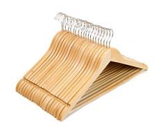 Unordnung Mate Holz Kleiderbügel Holz Kleiderbügel 20er Pack natur