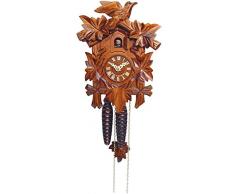 Alexander Taron Importeur 522-1 Engstler Kuckucksuhr, gewichtsgetrieben, Maße (H x B x T): 23 x 17 x 15 cm, Braun